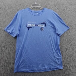 New York City Football Club NYCFC‎ Undenyable Fanatics T Shirt Mens XL Blue NEW